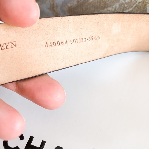 Alexander McQueen Black Embellished WaistBelt - Picture 7 of 11